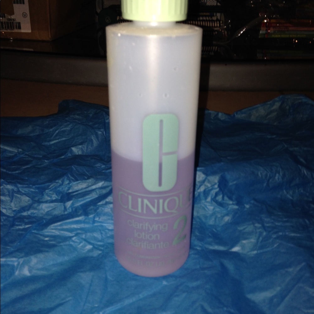 Half used Clinique toner